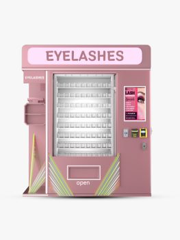 Eyelashes Vending Machine with Display Cabinet